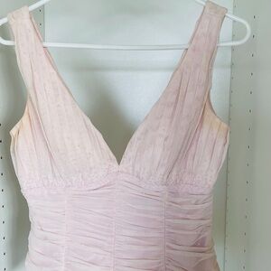 Signature Light Pink Ruched Chemise